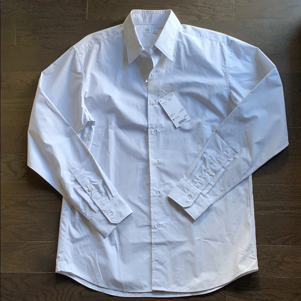 Uniqlo U broadcloth button down shirt